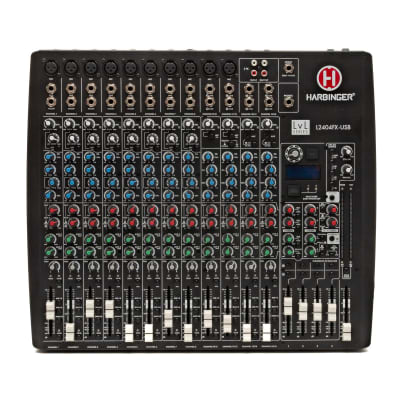 Harbinger LX12 12-Channel Analog Mixer With Bluetooth, FX and USB Audio -  Victor Litz