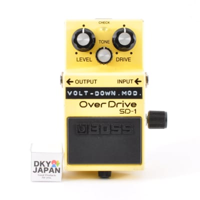 Used 名品エフェクターBOSS SUPER OverDrive SD-1 BOSS SD-1 SUPER OverDrive 最初の1台におすすめ！ スーパー