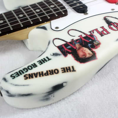 Custom Painted and Upgraded Fender 20th Anniversary Squier Strat Affinity Series  (Aged & Relic'ed) image 15