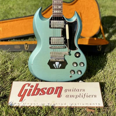 1961 Gibson Les Paul (SG) Pelham Blue - Pelham Blue image 3