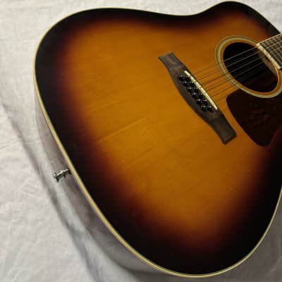 Carlo Robelli SD-120-12 Dreadnaught Acoustic Guitar 12 String 2000s - Sunburst image 3