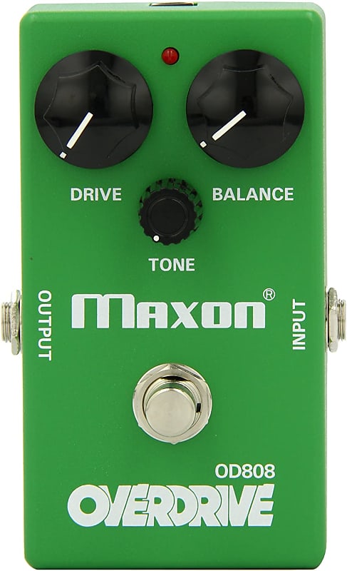 Maxon OD-808 Overdrive Pedal Guitar Effects Pedal image 1