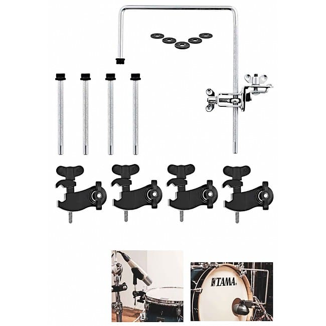 MEINL MPMDS Percussion Microphone Clamp Drum Set Reverb
