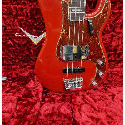 Fender Custom Shop Limited Precision Bass Journeyman Relic Aged Dakota Red for sale