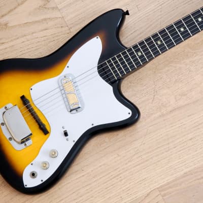 パーティを彩るご馳走や Harmony 1963 Bobkat w Sunburst Guitar Electric Vintage H14 ギター