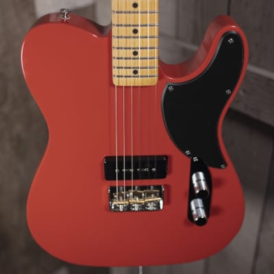 Fender Noventa Telecaster Electric Guitar - Fiesta Red image 4