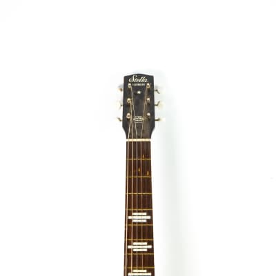 Harmony Stella Parlour Acoustic Guitar Used On F.O.D. Owned By Billie Joe Armstrong Of Green Day image 4