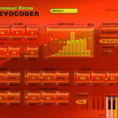 New Zynaptiq - Orange Vocoder IV - Multi-Algorithm Vocoder AAX/AU/VST (Download/Activation Card) image 2