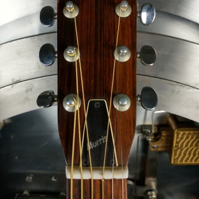 Morris W-15 Acoustic Guitar MIJ w/ Hard Case image 2