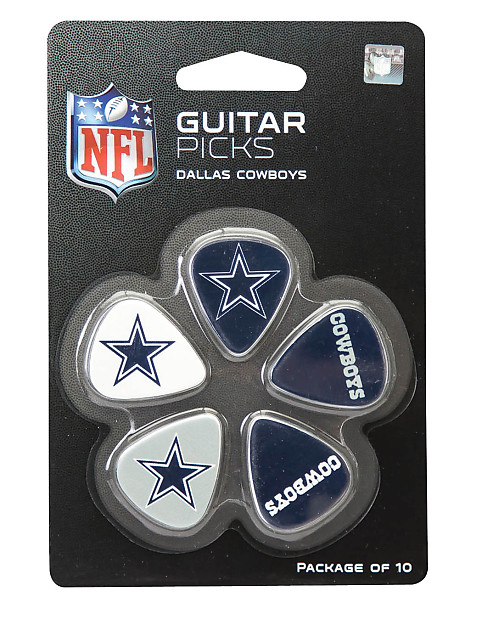 Woodrow Dallas Cowboys Guitar Picks (10) image 1