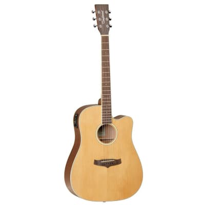 Tanglewood TW2 AS E Orchestra Acoustic-Electric Guitar w/ Hard Case image 1