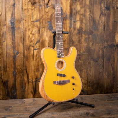 Fender  Acoustasonic Player Telecaster, Rosewood Fingerboard - Butterscotch Blonde image 2
