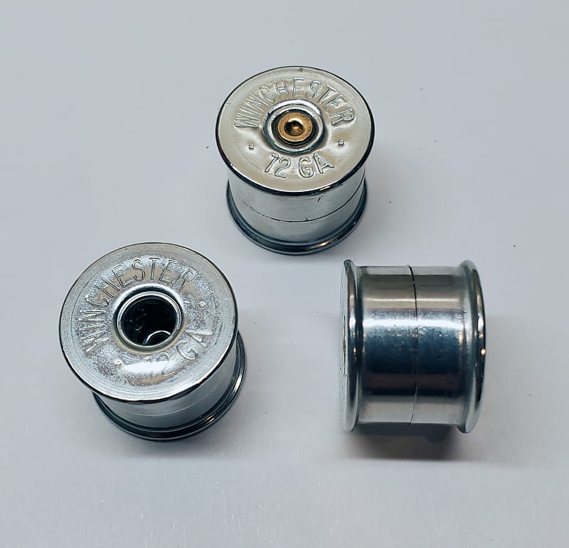 12 Gauge Shotgun Shell split Shaft Tone and Volume Guitar | Reverb