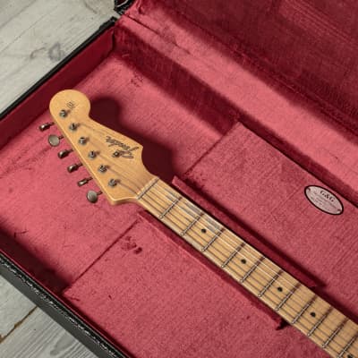 USED Fender - B2 Postmodern Stratocaster® - Electric Guitar - Journeyman Relic® - Maple Fingerboard - Aged Aztec Gold - w/ Custom Shop Hardshell Case - x6342 image 25