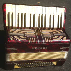 Hohner Verdi II Accordion 34 Note 80 Bass | Reverb