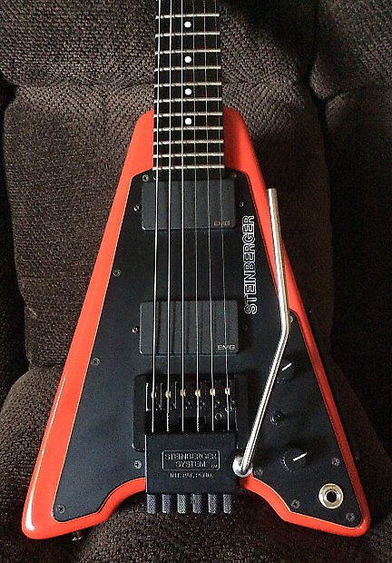 Steinberger GP2S 1986 or 1987 Red