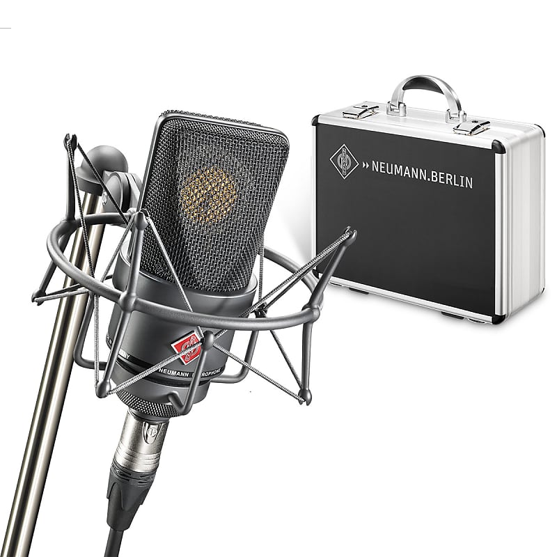 Neumann TLM103 STUDIO SET Mic Microphone w/ Case & EA1 Shockmount (Black) image 1