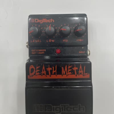 Death metal distortion deals pedal