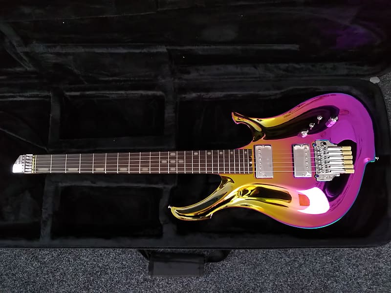 KOLOSS X-Sunset headless  Aluminum body electric guitar image 1