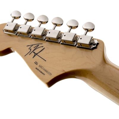 Fender Troy Van Leeuwen Jazzmaster Electric Guitar Bound Rosewood FB, Oxblood image 8