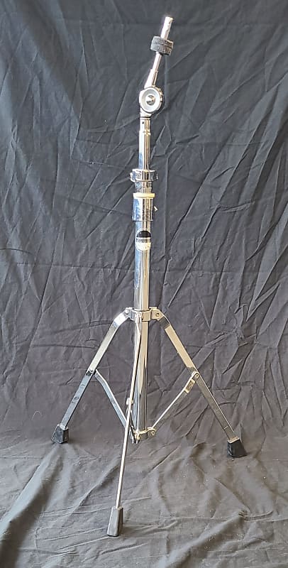 Ludwig single braced cymbal stand black/white label | Reverb