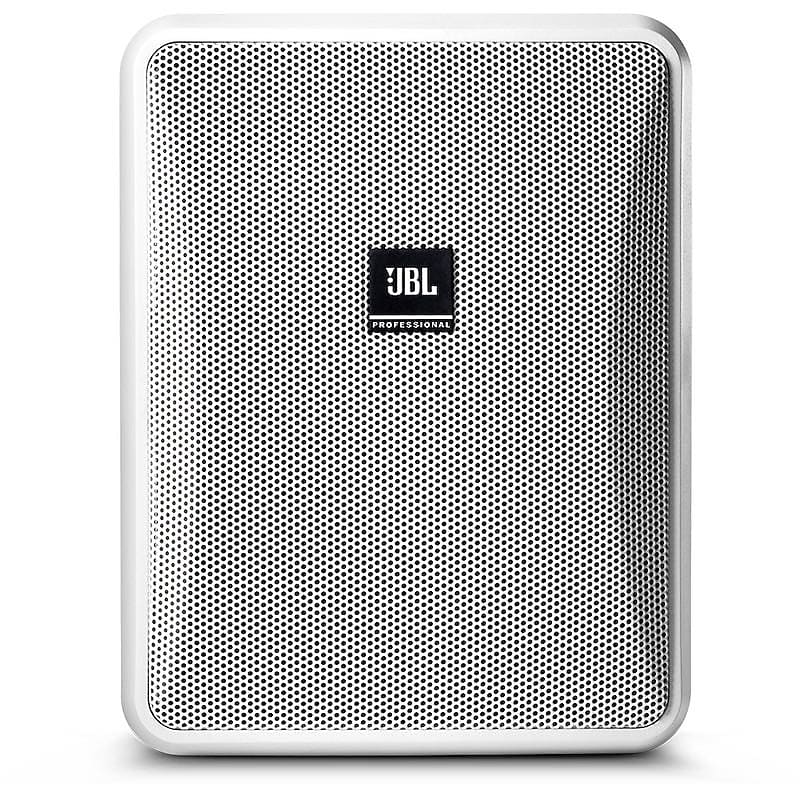 JBL Control 25-1 Compact Indoor/Outdoor Background/Foreground Speaker (White, Sold in Pairs Only) image 1