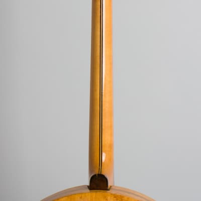 Bruno Royal Artist Style A Tenor Banjo, made by Wm. Lange (1926), original black hard shell case. image 9