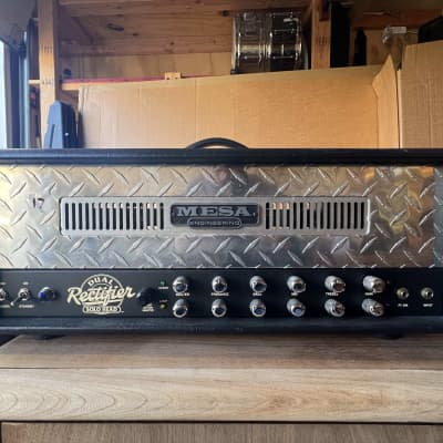 Mesa Boogie Dual Rectifier Solo Head 2-Channel 100-Watt Guitar Amp Head  1992 - 2000