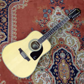 Epiphone DR-212 NAT 12-string Acoustic Guitar Natural image 1