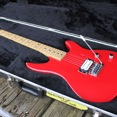 Peavey Patriot "with Tremolo" Single Humbucker 1987 Red for sale