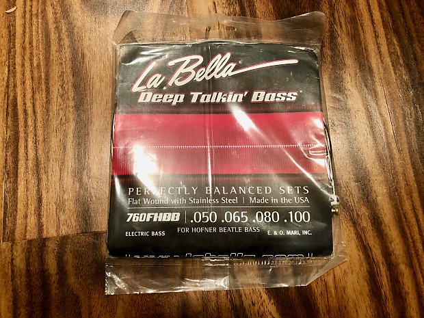 La bella hofner bass strings discount