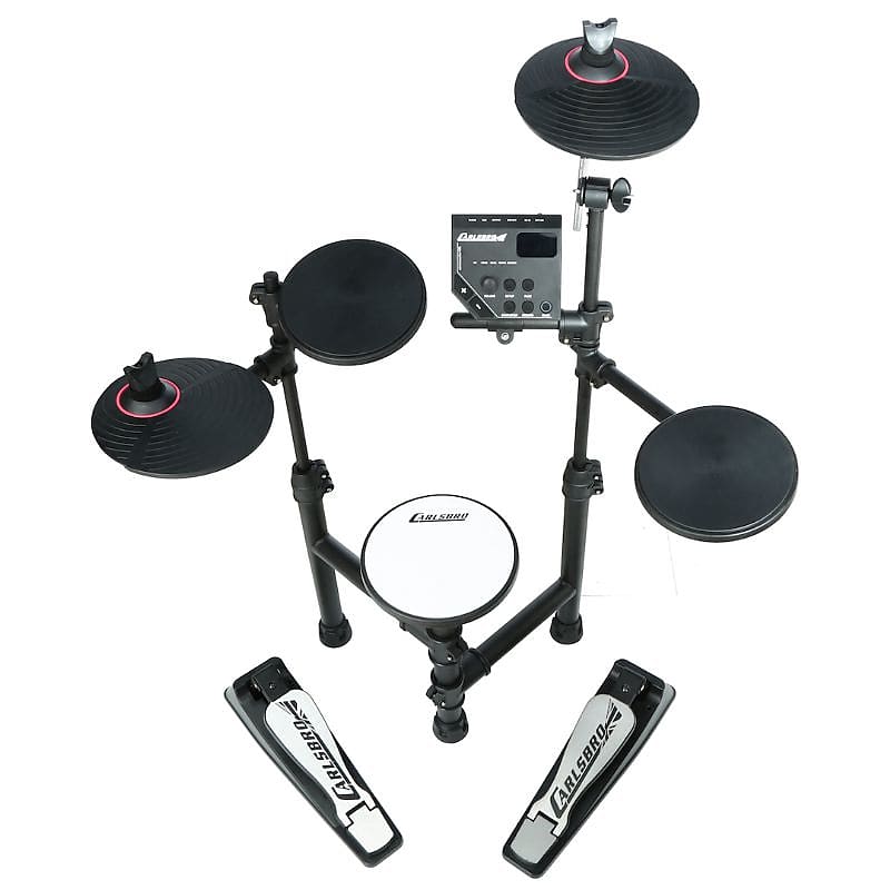 Carlsbro CLUB100 Small Footprint Electronic Drum Kit. New Reverb
