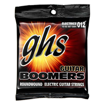 GHS GBH Boomers Heavy Electric Guitar Strings 12-52 image 2