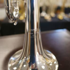 NOS (New Old Stock) 1991 Conn Heritage 80B ML Trumpet in silver