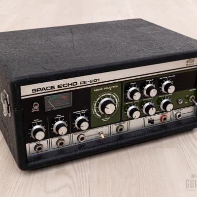 1979 Roland Space Echo RE-201 Vintage Analog Tape Delay, Clean & Serviced 120V