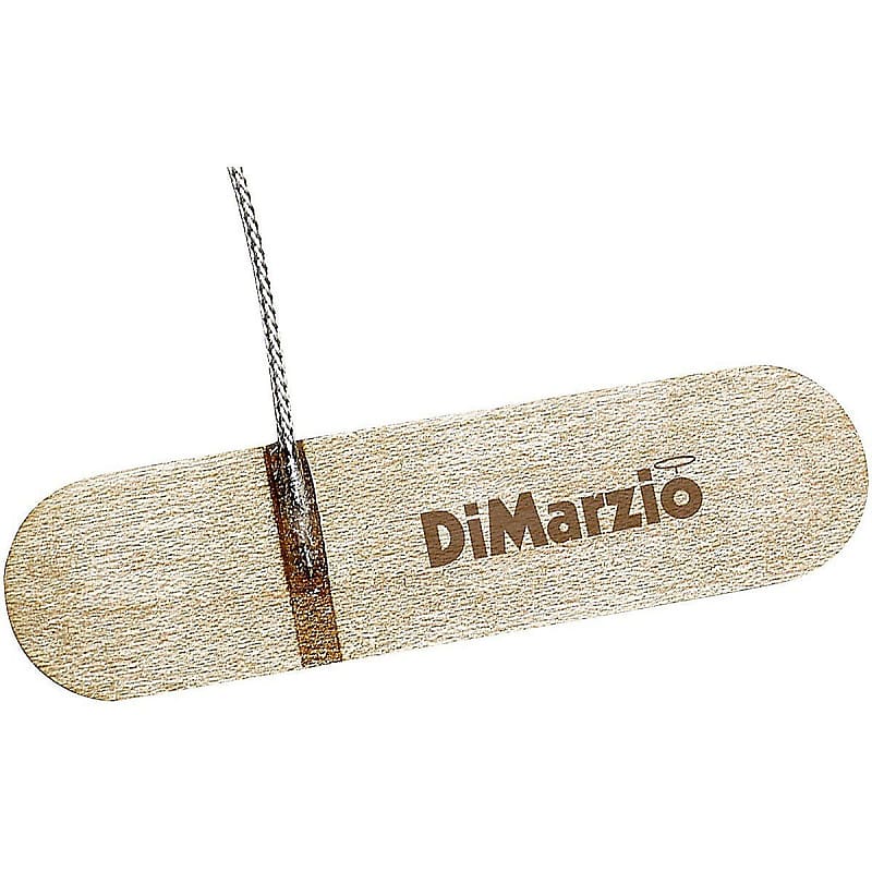 DiMarzio DP235 BLACK ANGEL Acoustic Guitar Piezo Pickup with Output Jack image 1