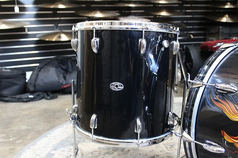 Slingerland 4-Piece Drum Set 12-13-16-22 1970s - Black | Reverb Slingerland 4-Piece Drum Set 12-13-16-22 1970s - Black | Reverb