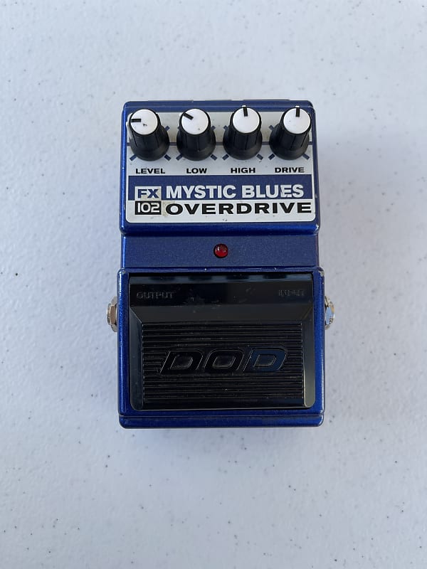 ギター DOD FX MYSTIC BLUES 102 OVERDRIVE DOD FX102 Mystic Blues Overdrive | Reverb