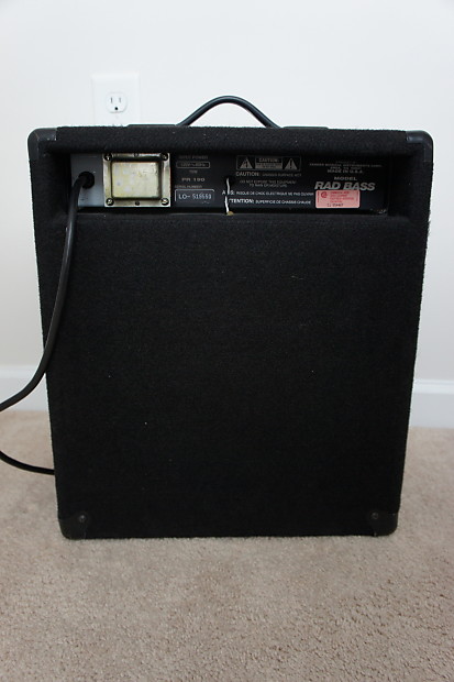 Fender rad bass amp 75w on sale