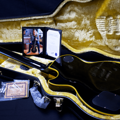 Epiphone Joe Bonamassa Signature "Black Beauty" Les Paul Custom (Collector's Item) image 5