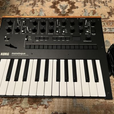 Korg Monologue Monophonic Analog Synthesizer 2016 - Present - Black