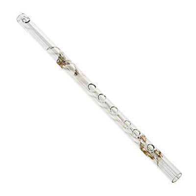 Hall Crystal Glass Flute - #11209 C Piccolo - White Dragon for sale