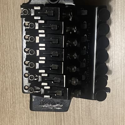 Ibanez Takeuchi - Made in Japan - Lo-TRS 7 Floyd Rose Patent Tremolo 2000 - Black image 2