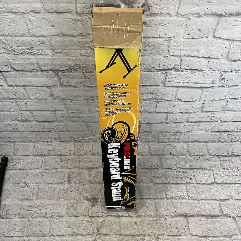 Proline Double Braced Keyboard Stand Reverb