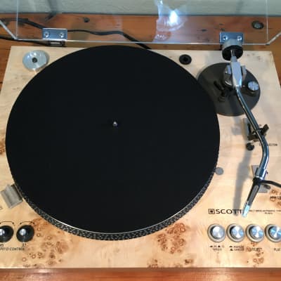 Black DJ Slipmat Record Vinyl Player Stereo Phono Gramophone Phonograph 3mil FREE Shipping! image 1