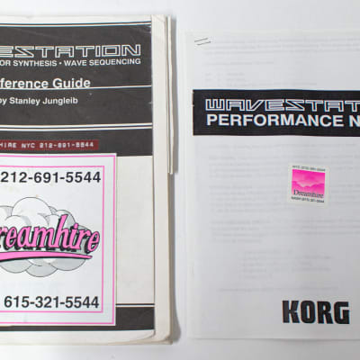 Korg Wavestation Advanced Vector Synthesis Reference Guide by Stanley Jungleib
