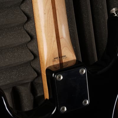 Fender "Squier Series" Floyd Rose Standard Stratocaster with Rosewood Fretboard 1994 - 1996 - Black image 8