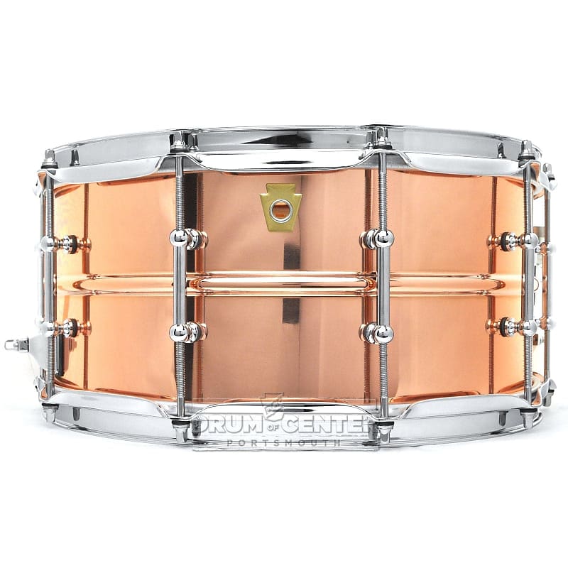Ludwig Copper Phonic Snare Drum 14x6.5 w/Tube Lugs image 1