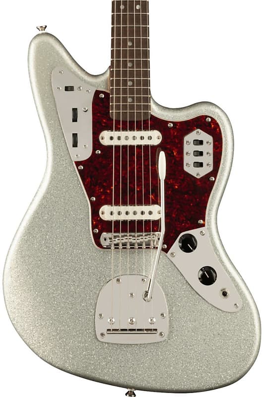 SQUIER - FSR Classic Vibe 60s Jaguar Silver Sparkle 0374092581