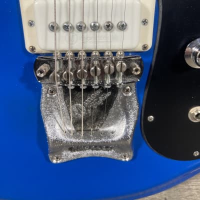 Mosrite 'The Ramones Model' 2005 - Metallic Blue - New Old Stock, Made in USA image 11